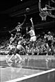 James Worthy attempting layup vs Houston Rockets 1986-05-17