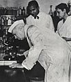 Jawaharlal Nehru at the Penicillin Factory, Pune, 1956