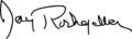Jay Rockefeller Signature