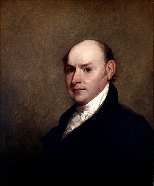 John Quincy Adams by Gilbert Stuart, 1818