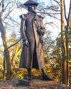 Joseph Warren statue Forest Hills Cemetery, Boston Massachusetts