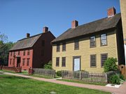 Joseph Webb and Isaac Stevens Houses - Wethersfield, CT - 1