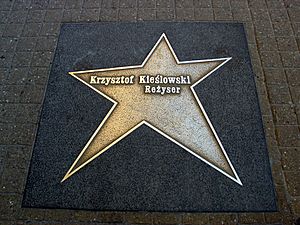 Krzysztof Kieslowski gwiazda Lodz