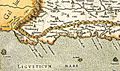 La Ligurie de Mercator 1576
