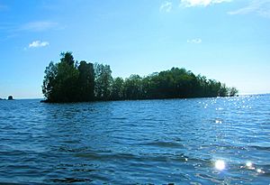 Lac la Ronge island