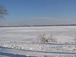 Lake Calhoun, Minnesota (12 December 2007)