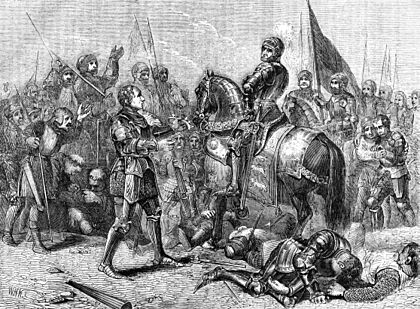 Lord Stanley Brings the Crown of Richard (wide)