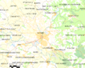 Map commune FR insee code 81065
