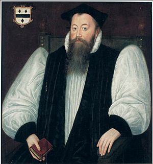 Marcus Gheeraerts I (Attr) - Portrait of Henry Parry, Bishop of Worcester