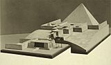 3D model of a pyramid complex