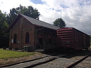 Mineral Bluff Railroad Depot