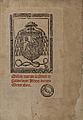 Missale Mixtum secundum regulam beati Isidori (1500)