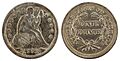 NNC-US-1853-10C-Seated Liberty (stars & arrows)