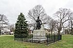Nathaniel P. Banks statue on Waltham Common Massachusetts