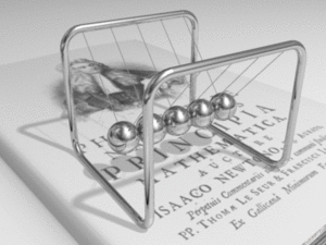 Newtons cradle animation book 2