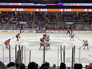 Niagara IceDogs vs. Flint Firebirds December 2024 09 (face-off)