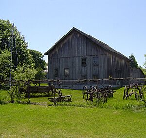 Nineteenth Century farm equipment