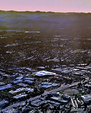 Nvidia campus aerial