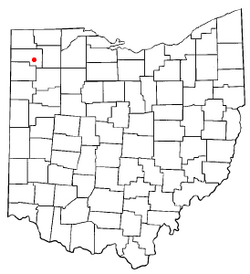 Location of Defiance, Ohio
