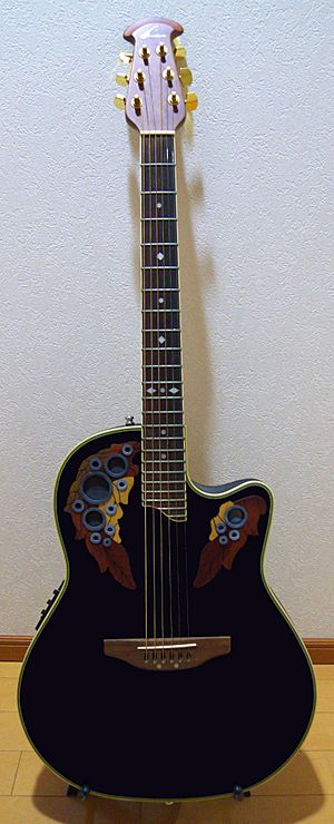 Ovation acoustic guitar