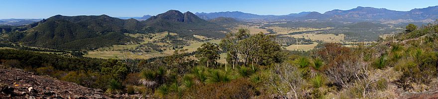View from Mount Greville