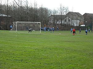 Penalty kick in Central Park - geograph.org.uk - 1227041
