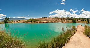 Pozos Azules en Villa de Leyva