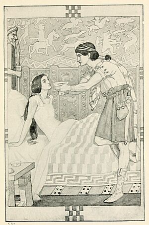 Princess of land under waves wonder tales 1917