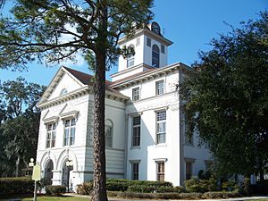 Brooks County Courthouse in Quitman