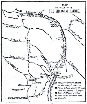 Route of the Shangani Patrol