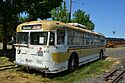 Seattle Trolleybus 604, Oregon Electric Railway Museum, Powerland Heritage Park 03.jpg