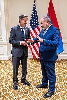 Secretary Blinken Meets With Armenian Prime Minister Pashinyan (52377547283)