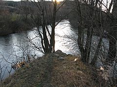 Sotočje Vipave in Hublja. Confluence of rivers Vipava and Hubelj. (3282732600)