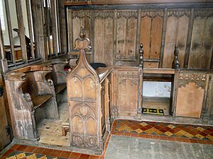 St Marys Gamlingay seats