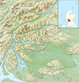 Loch KatrineLoch Ceiteirein is located in Stirling