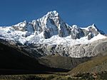 Taulliraju Mountain in Huascarán National Park