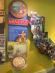 The CA Museum State Symbols Minerva Exhibit