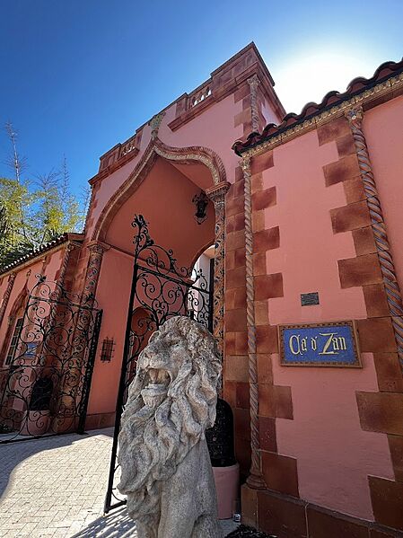 The Ca'd'Zan Mansion Entrance