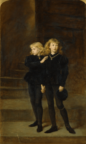 The Princes in the Tower by John Everett Millais (1878)