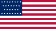 US flag 29 stars
