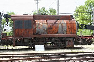 Union Electric Co. No. 4 at the Illinois Railway Museum - December 2008