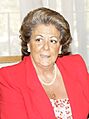 (Rita Barberá) Fernández de la Vega se reúne con la alcaldesa de Valencia. Pool Moncloa. 6 de octubre de 2008 (cropped)
