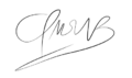 Álvaro Uribe Signature