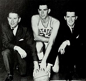 1962–63 Miss State coaches and captains (Reveille 1963)