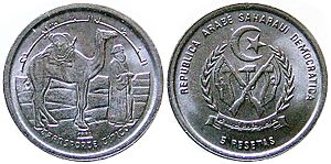 5 Pesetas Sahara