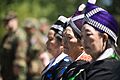 A ceremony honoring Hmong and Lao combat veterans at the memorial tree and plaque in Arlington National Cemetery (17691459315)