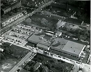 Aerial View of Clifton Heights, PA facing northeast