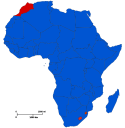African Union member states by head of state