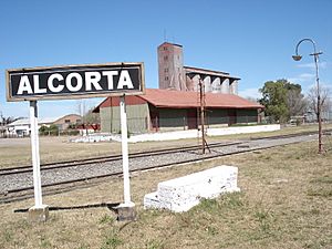 Alcorta train station