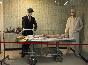Alien Autopsy Exhibit at UFO Museum - Roswell, New Mexico